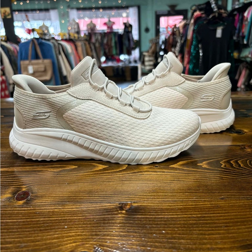 Skechers Beige Athletic Sneakers - Picture 2 of 4